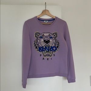 Women Kenzo Sweatshirt Size M / Purple